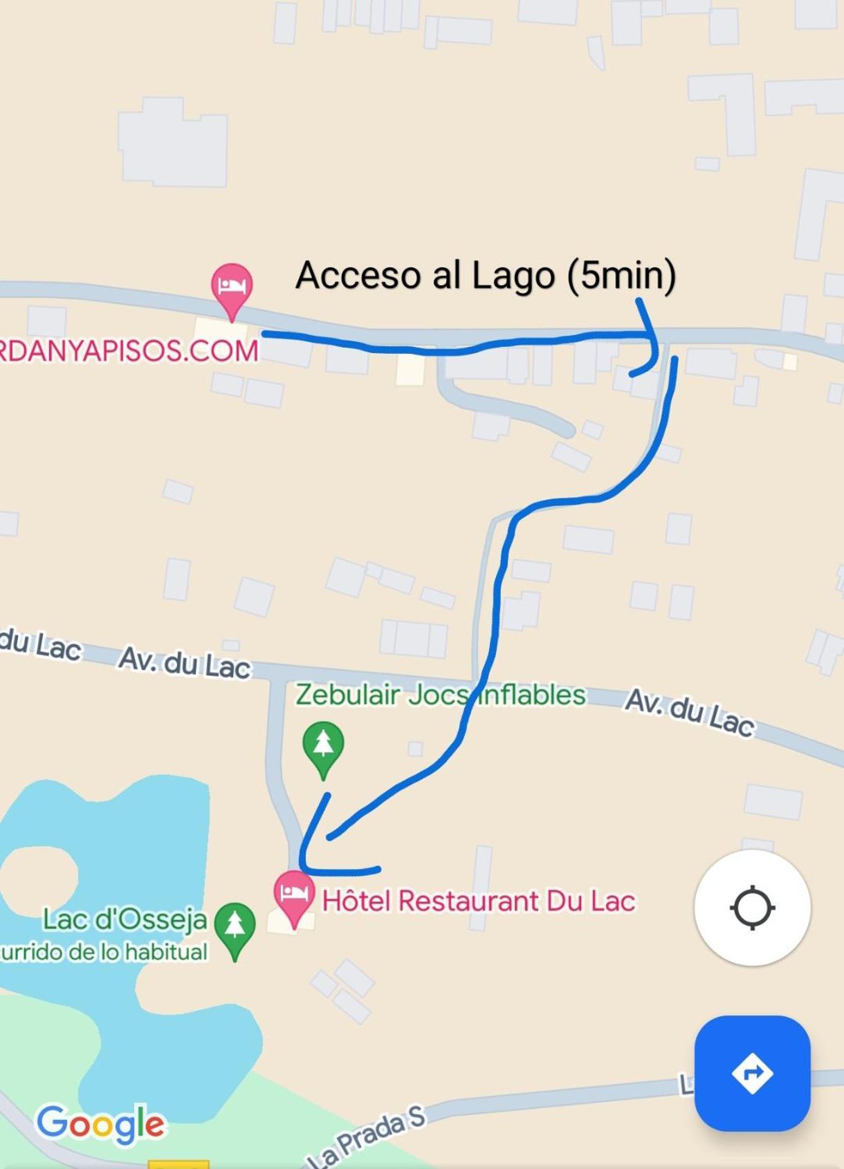 Ideal Parejas - Tranquilidad Y Naturaleza - Vistas Al Lago Osséja Kültér fotó